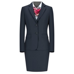 Manufacture of slim waisted women's suits Travel reception 50%polyester 50% 275grams wool Single row two button insurance industry blazer center CHENSHANG WY5005 SKLS083 Manufacture of slim waisted women's suits Travel reception 50%polyester 50% 275grams wool Single row two button insurance industry blazer center CHENSHANG WY5005 SKLS083